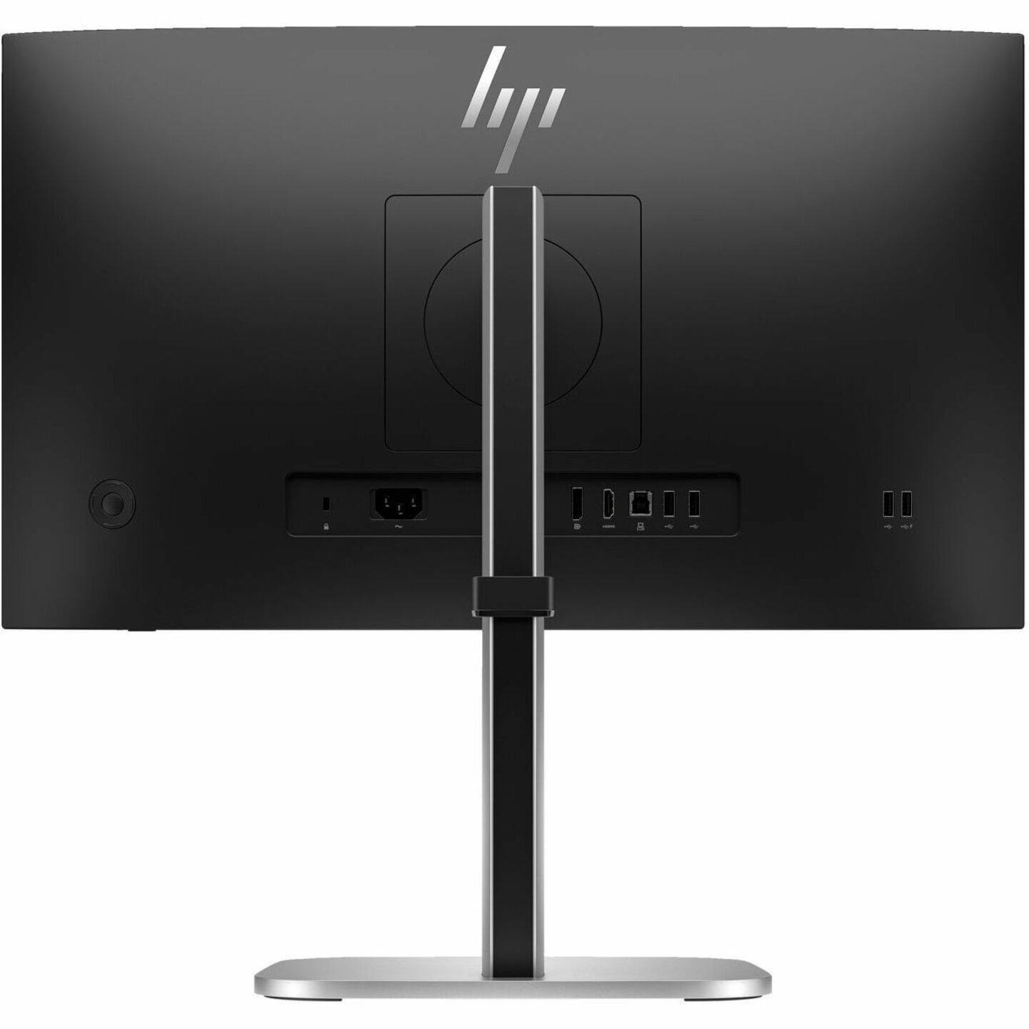 Alt View 11. HP - 23.8" IPS LED FHD 100Hz Monitor (USB, HDMI) - Black, Silver.