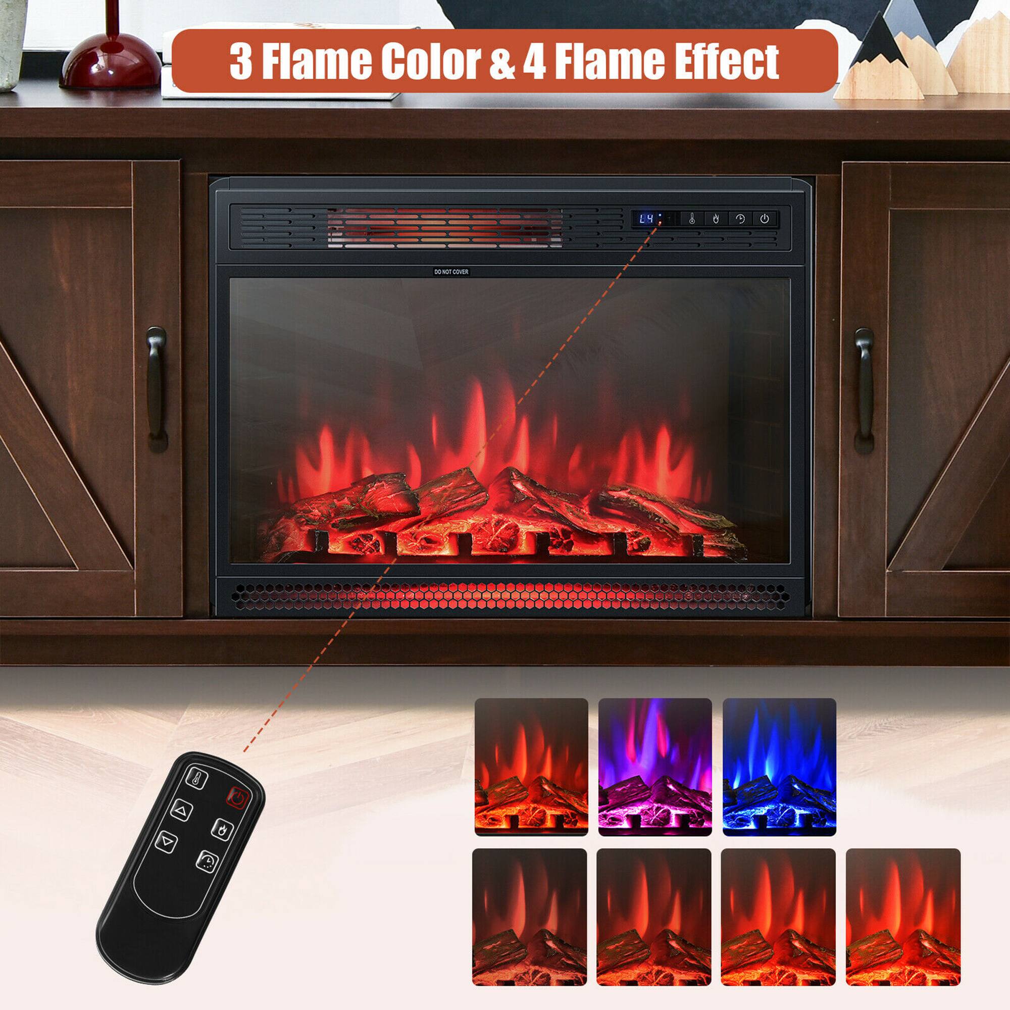 3 Flame Color & 4 Flame Effect