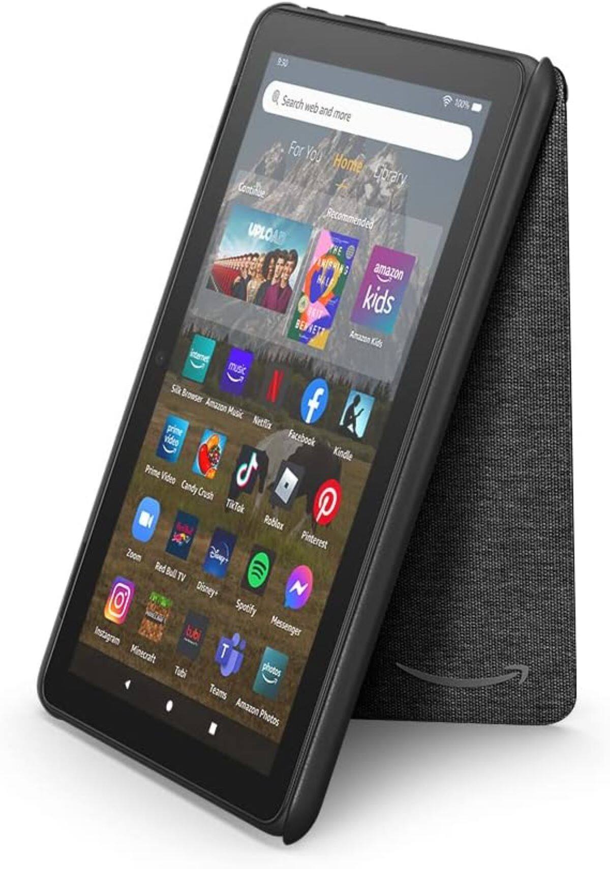 Search web and more For You Home Continued Sprary Recommended UPLOAD THE NISHNS amazon kids BE NETT Anazon Kids internet music S2k Browser Amazon Music Netflix Prime Video Candy Crush TikTok Roblox P Pinterest Zoom Bley Red Boll TV Disney+ N Spotify Instagram TikTok Minecraft T Tubi photos Teams Amazon Photos 100%