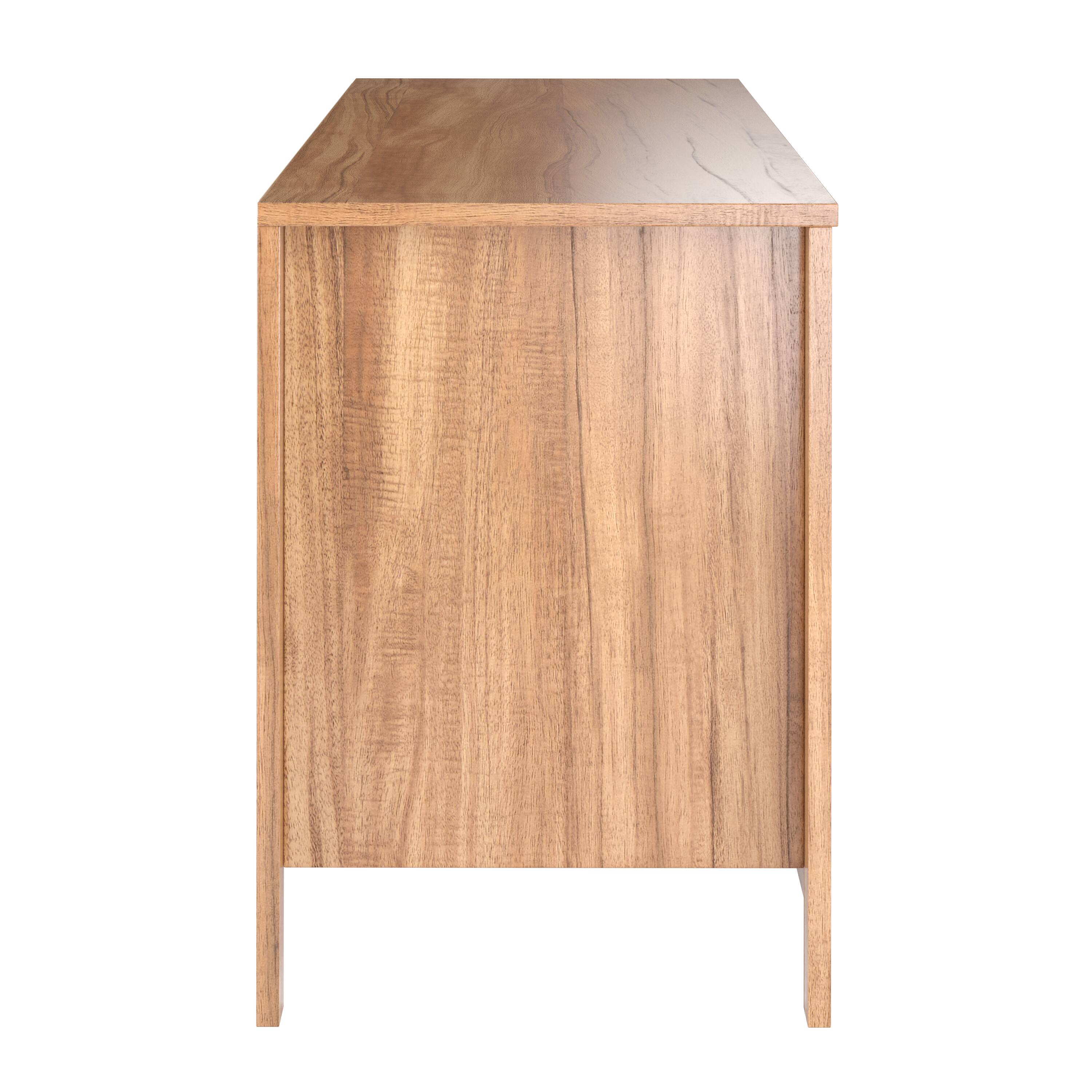 Alt View 1. CorLiving - Media Console for Most TVs up to 85" - Light Brown.