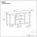 Carlton TV Media Stand
- Width: 54" (137 cm)
- Depth: 17.5" (44.5 cm)
- Height: 30" (76.2 cm)
- Shelf Depth: 5.5" (14 cm)
- Shelf Width: 16.14" (41 cm)
- Cabinet Width: 23.23" (59 cm)
- Cabinet Height: 3.15" (8 cm)
Space behind door:
- Width: 23.2" (59 cm)
- Depth: 16.1" (41 cm)
- Height: 9.7" (24.5 cm)
Space behind door 2x:
- Width: 11.7" (29.7 cm)
- Depth: 16.1" (41 cm)
- Height: 22" (56 cm)
Net weight: 71 lbs (32.2 Kgs)