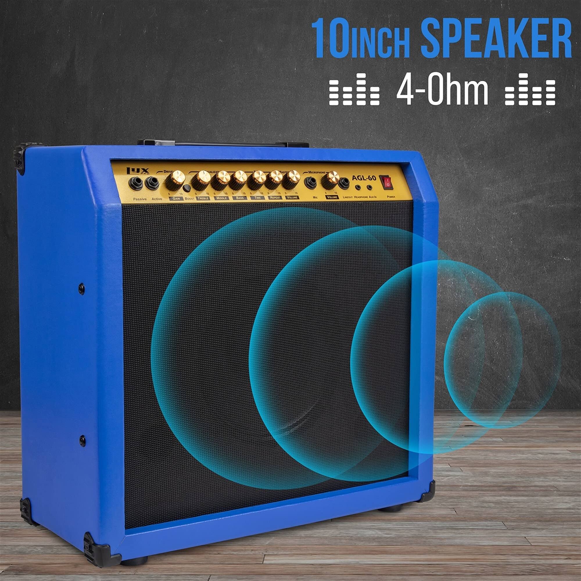 10INCH SPEAKER 4-0hm Ux AGL-60