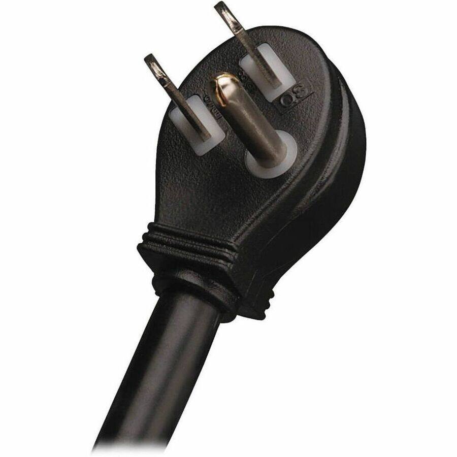 Alt View 1. Tripp Lite - Tripp Lite by Eaton 8-Outlet Surge Protector with 2 USB Ports (2.1A Shared) - 8 ft. (2.43 m) Cord 1200 Joules Black - 8 - Unknown.