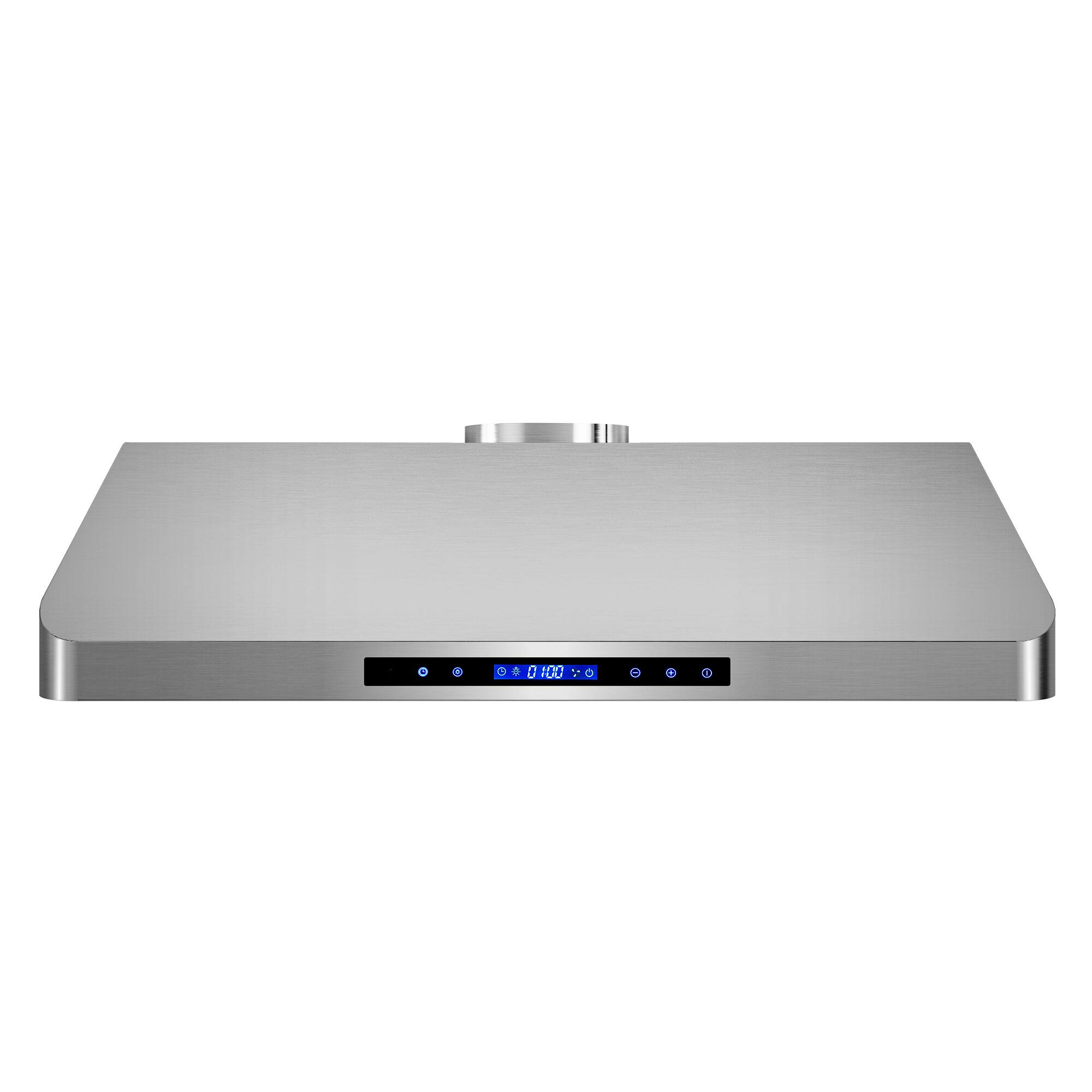Alt View 1. COSMO - COS-QS75 30 in. Haven Collection 500 CFM Ducted Under Cabinet Range Hood, Touch Controls, LED Lights - Stainless Steel.