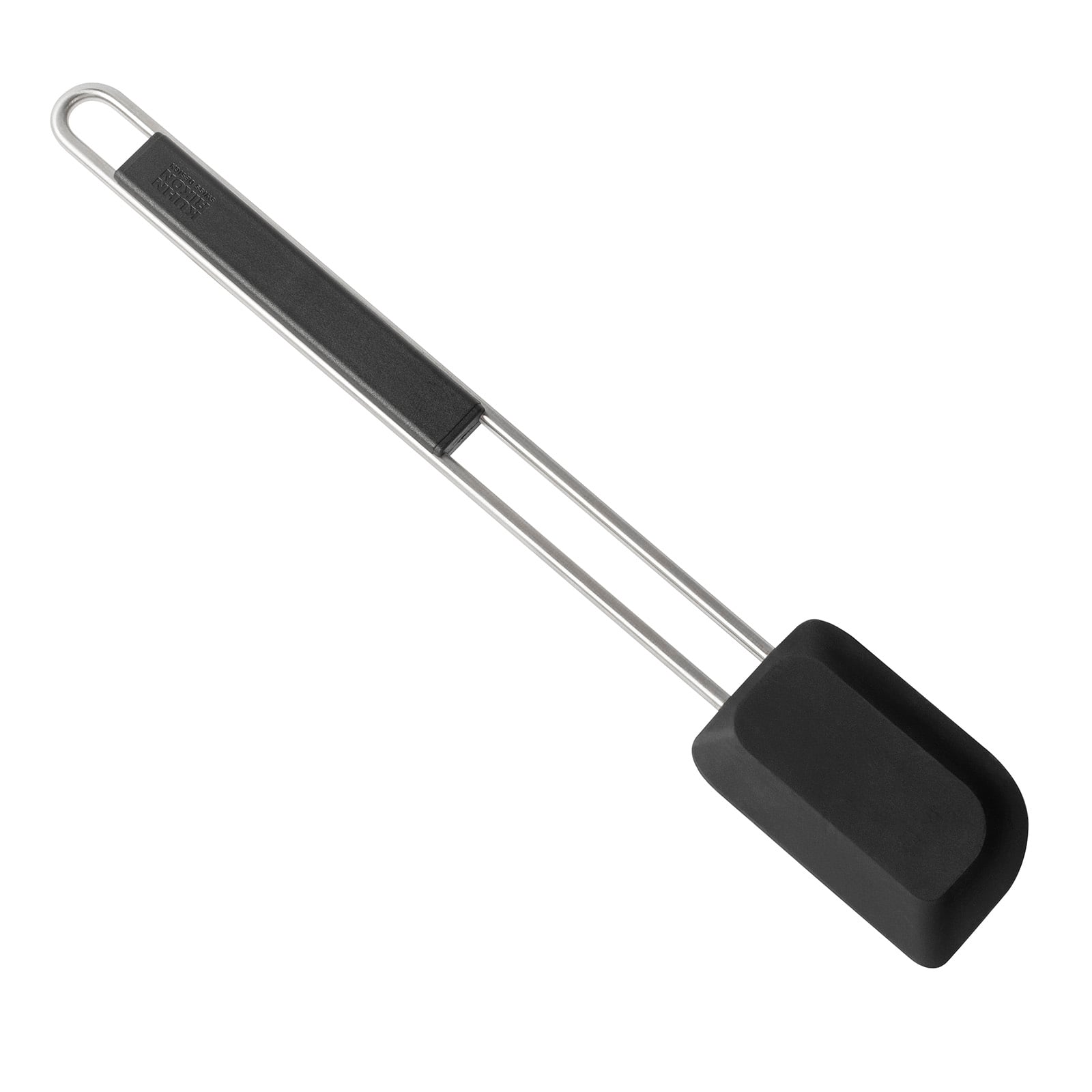 Kuhn Rikon - Essential Scraper Spatula with Flexible Silicone Blade - Black