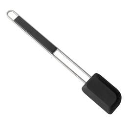 Kuhn Rikon - Essential Scraper Spatula with Flexible Silicone Blade - Black