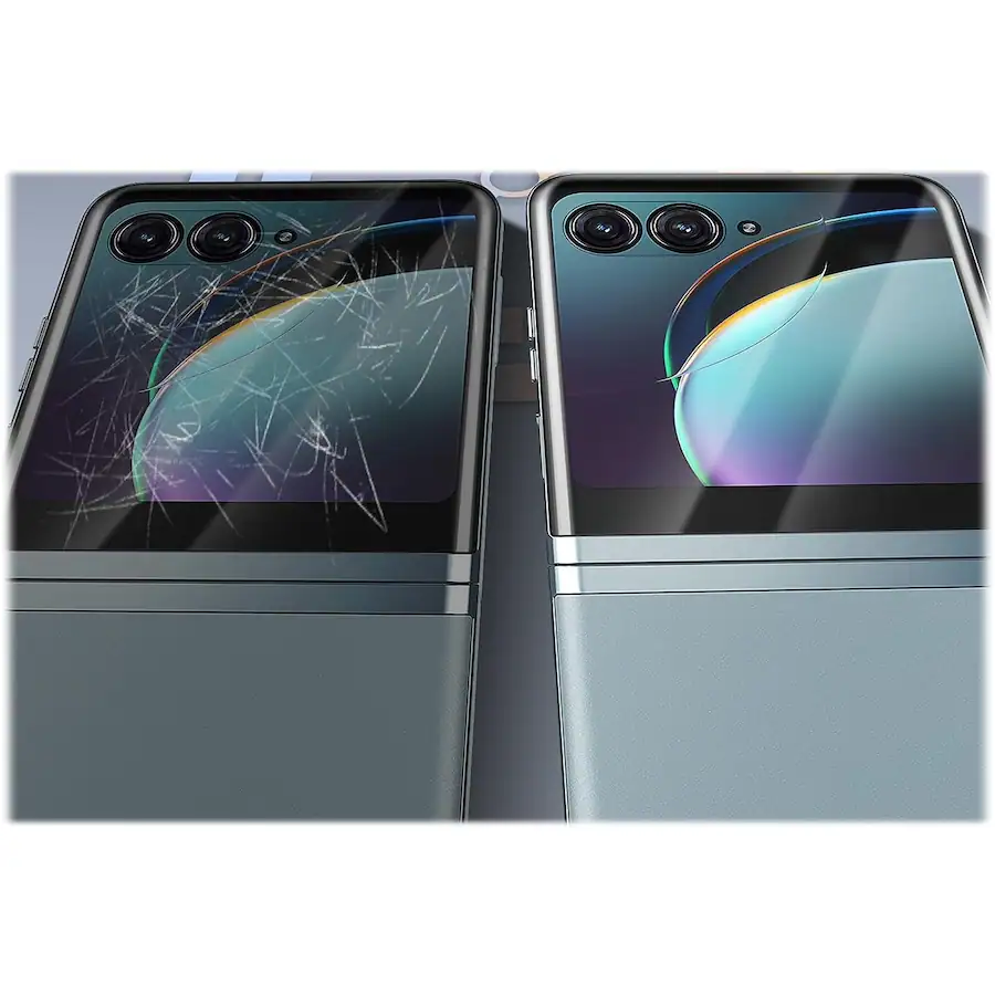 SaharaCase Full Body Flexon Film Screen Protector for Motorola Razr+ ...