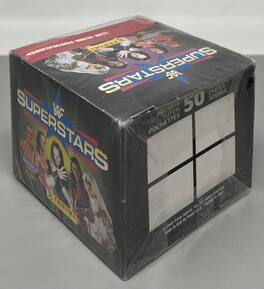 1997 Panini WWF Superstars Wrestling Sticker Box (Stone Cold ,The Rock)