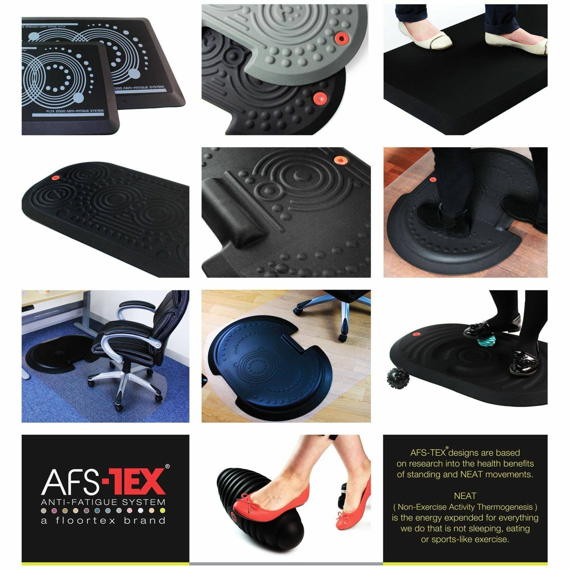 Customer Reviews Floortex AFSTEX 2000 Black Active AntiFatigue Mat
