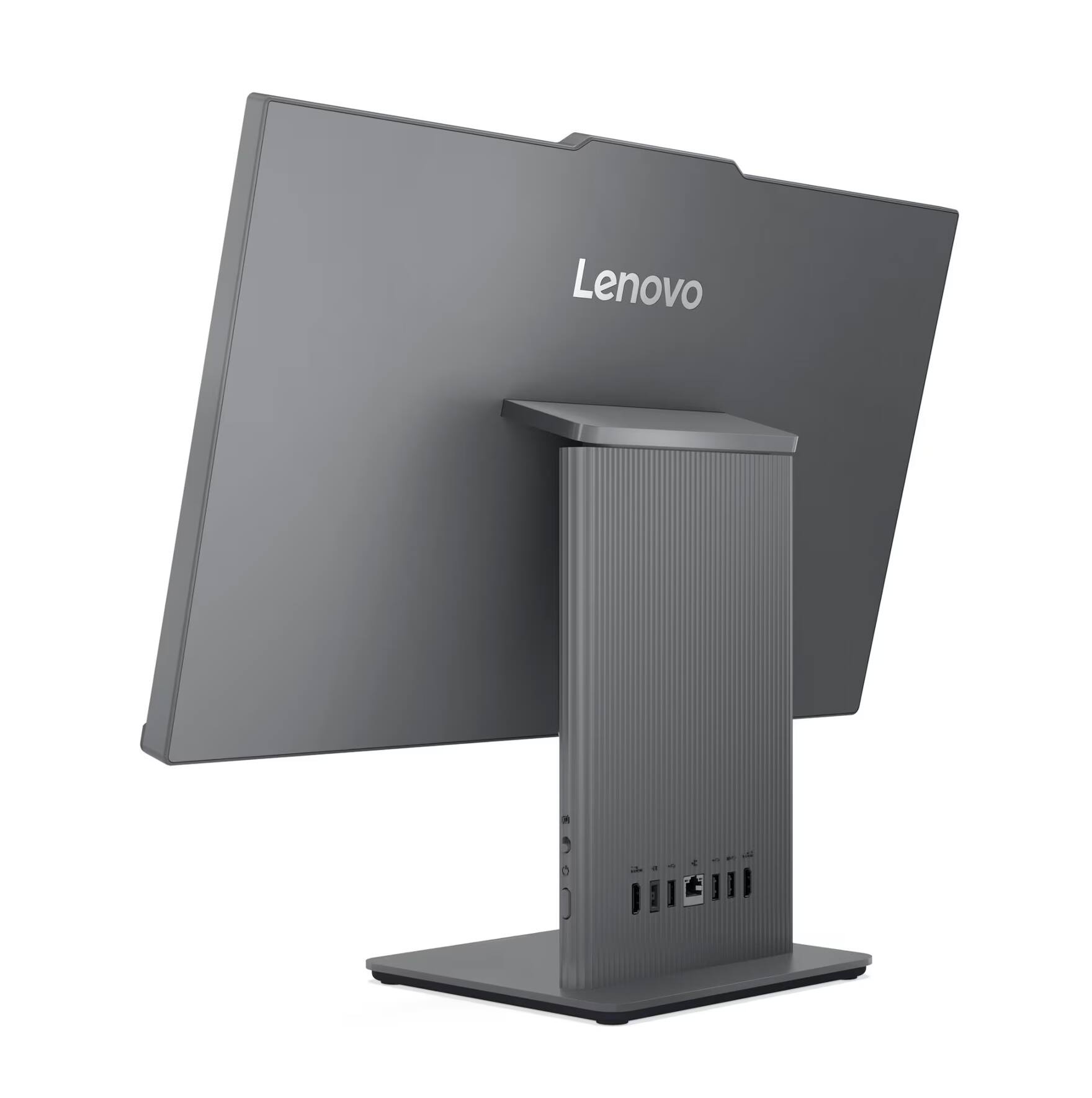 Alt View 9. Lenovo - IdeaCentre 24ARR9 All-in-One 23.8 FHD Display (Ryzen 3 7335U, 8GB, 256GB SSD, Win 11 Home) w/USB Hub - Luna Grey.