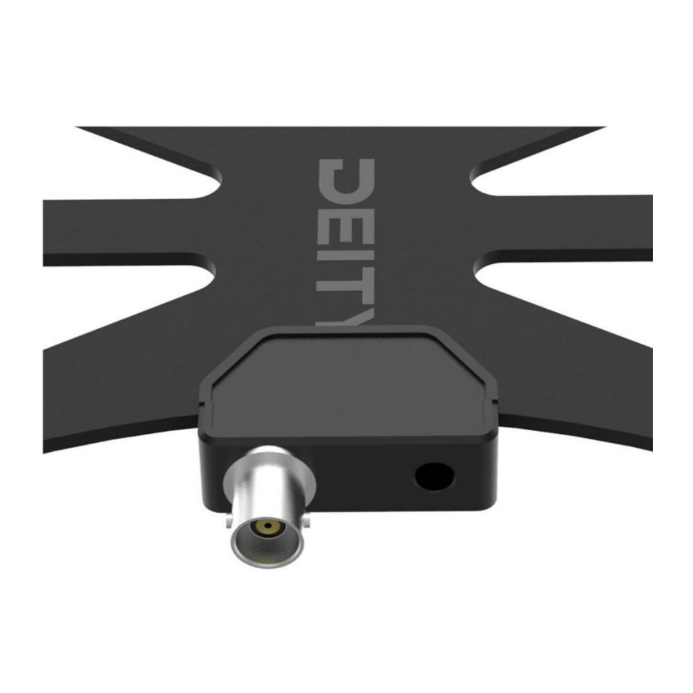 Left. Deity - Deity BF1 470MHz to 1GHz Omnidirectional Lightweight Black Butterfly Antenna - Black.