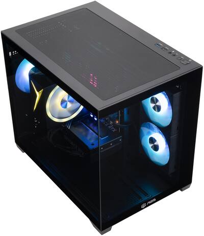 ADVANCED BATTLESTATIONS ABS Flux II Aqua Gaming PC Windows 11 ADVANCED BATTLESTATIONS ABS Flux II Aqua Gaming PC Windows 11