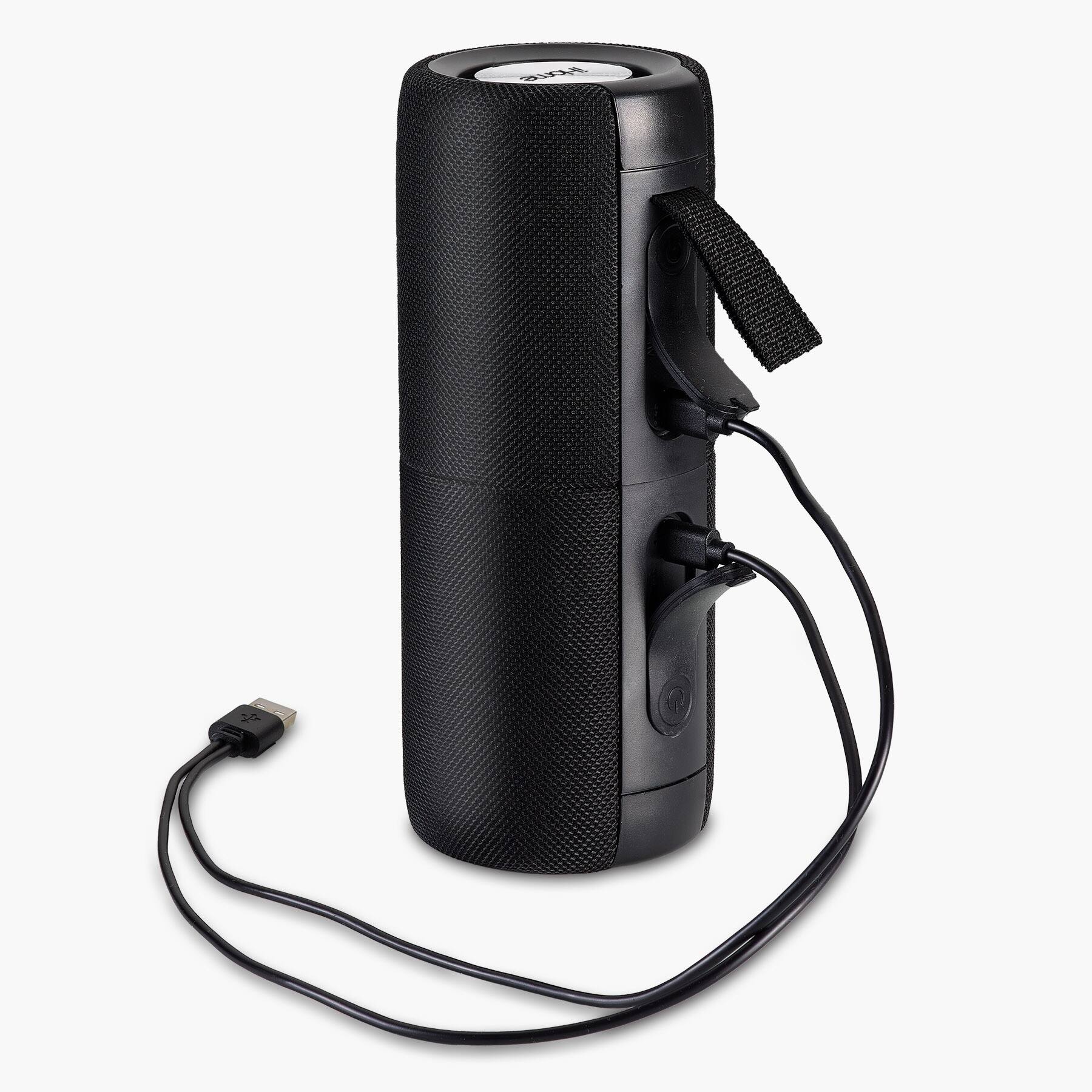 Back. iHome - iHome Split Bluetooth Speaker with Wireless Stereo and  Enhanced Bass (iBT430) - Black.