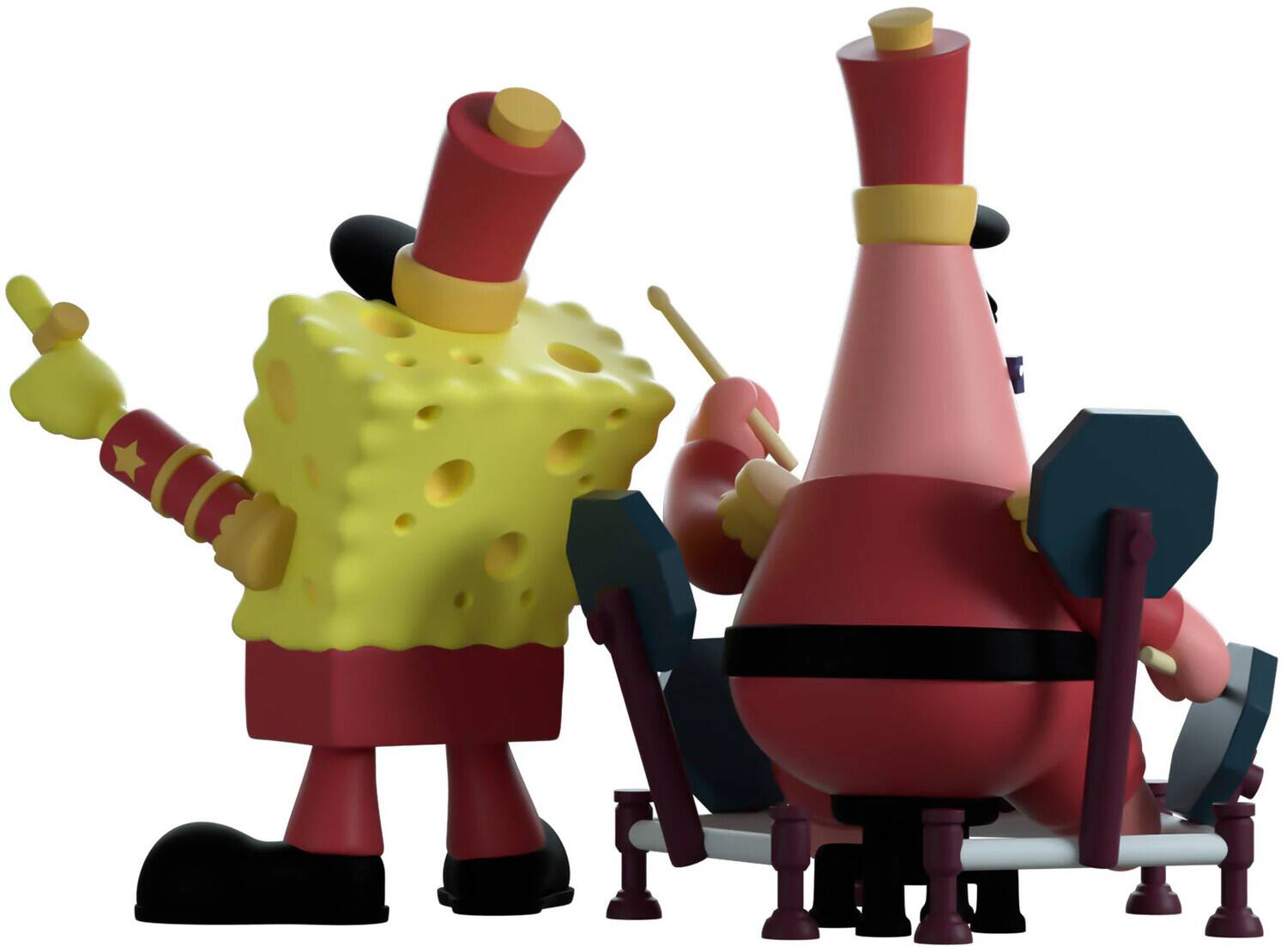 Alt View 2. Youtooz - Youtooz - SpongeBob Squarepants - SpongeBob & Patrick Band Geeks #19   - COLLECTIBLES - Multicolor.