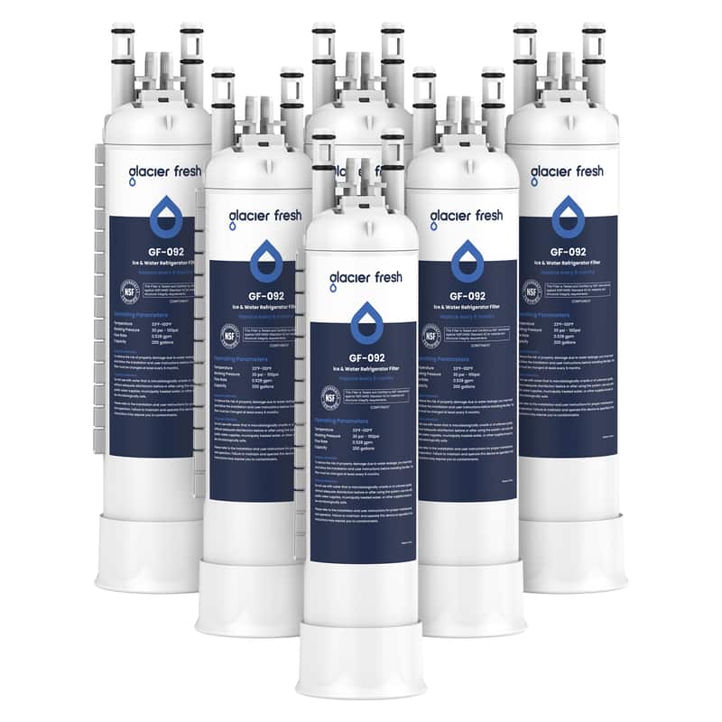 GLACIER FRESH - FPPWFU01 Water Filter Replacement for Frigidaire PurePour FPPWFU01, Compatible with EPPWFU01, 6 Pack