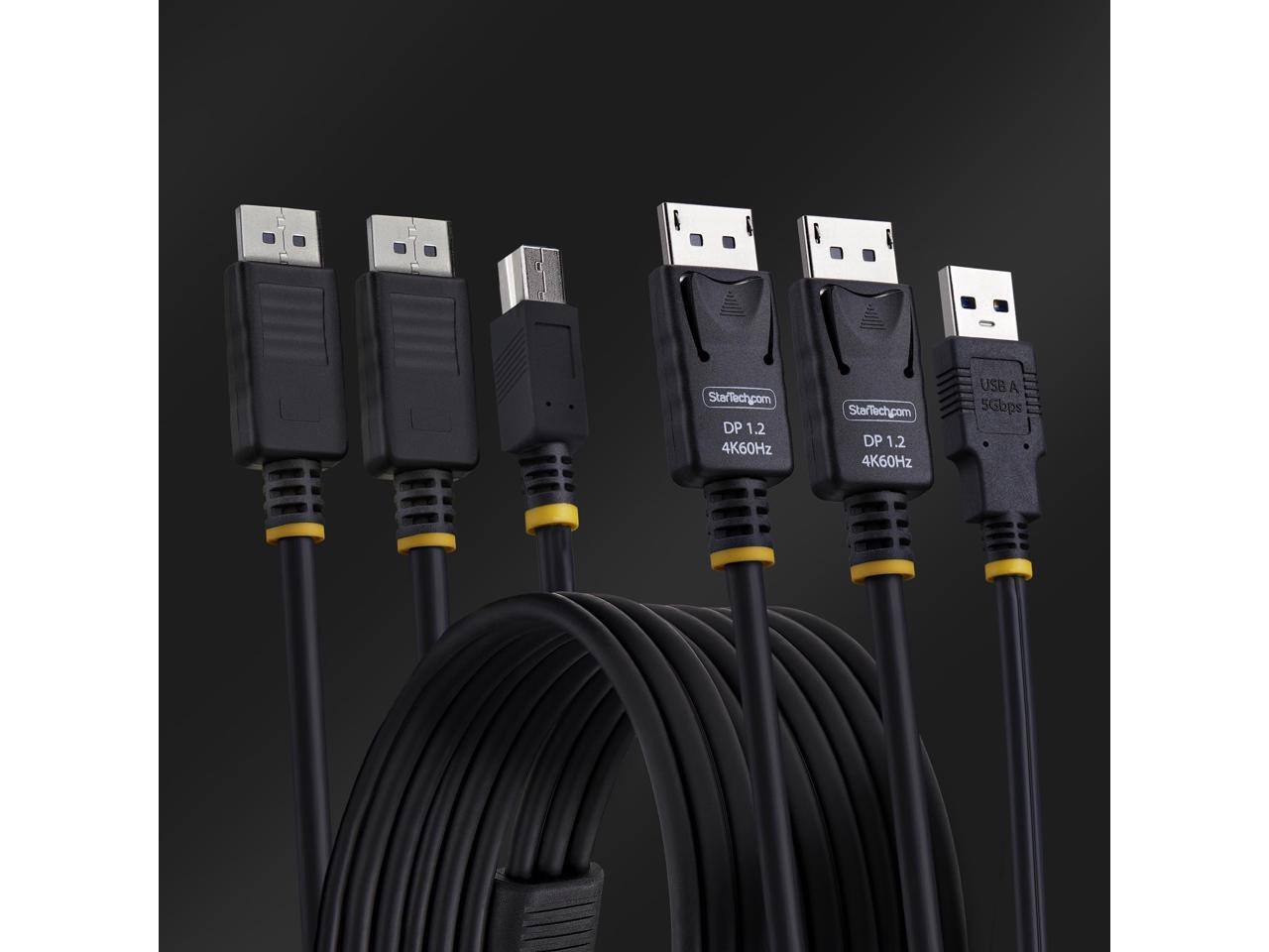 StarTech.com DP 1.2 4K60Hz  
USB A 5Gbps