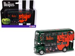 The Beatles London Double Decker Bus "Rubber Soul" Diecast Model Car by Corgi - Green
