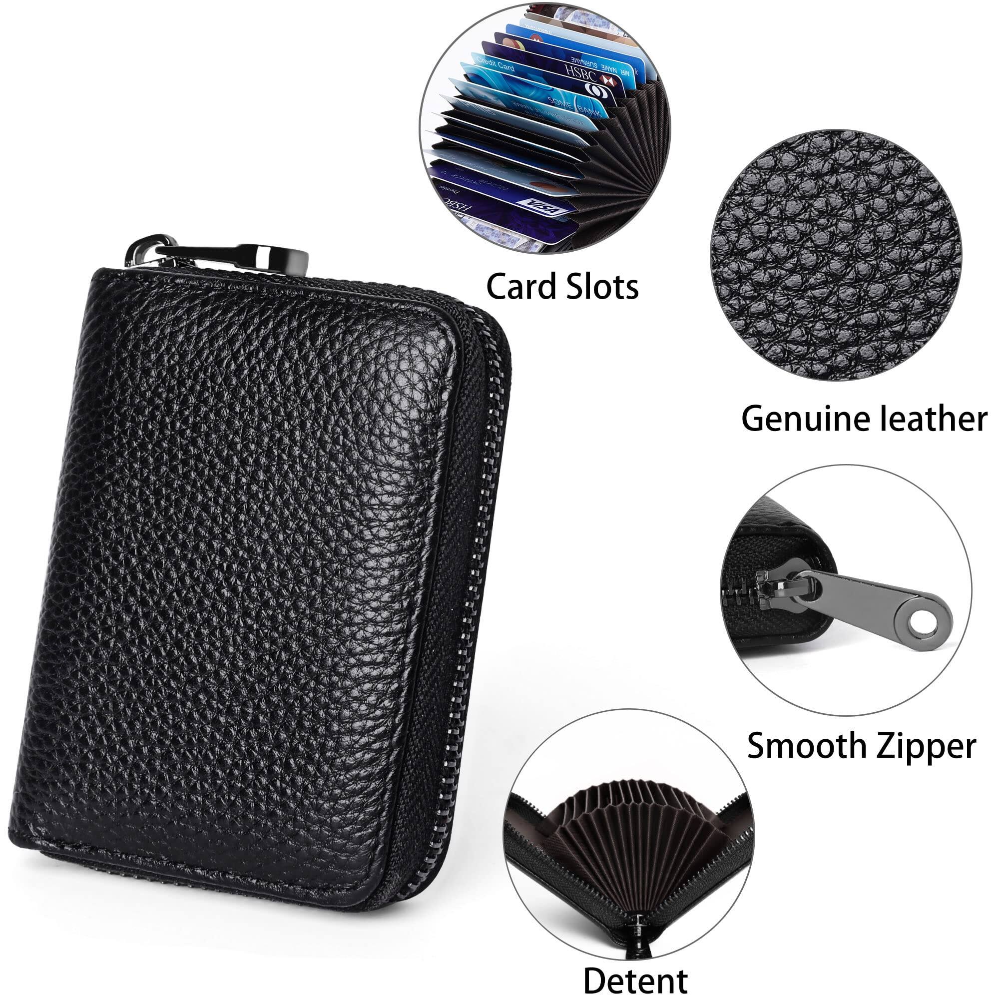 - Card Slots
- Genuine leather
- Smooth Zipper
- Detent