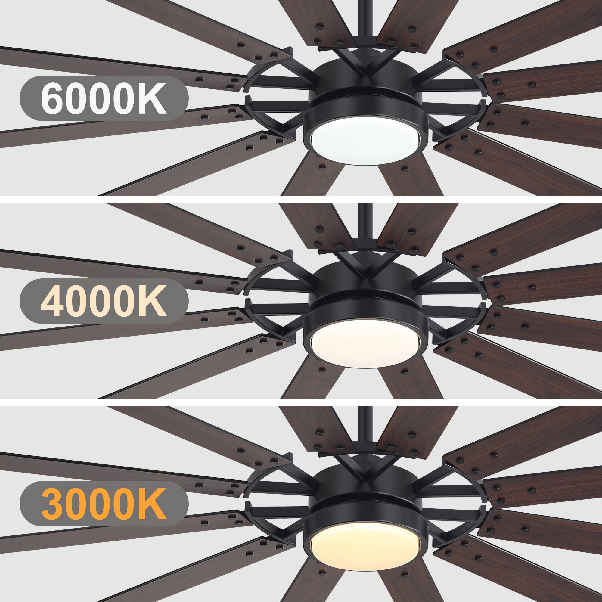 6000K  
4000K  
3000K