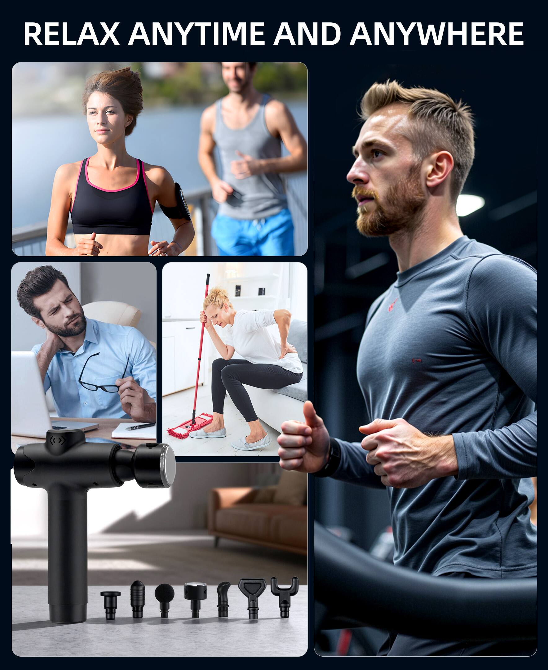 RELAX ANYTIME AND ANYWHERE