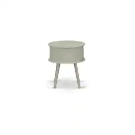 East West Furniture - Night Stand Urban Gray - Brown