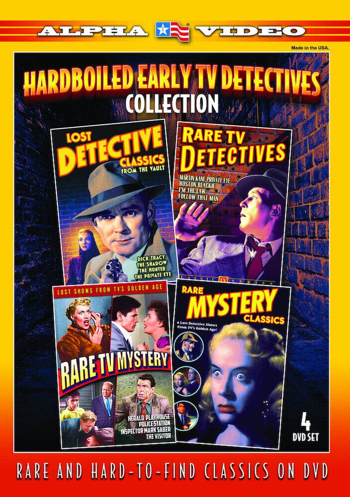 Front. Hardboiled Early TV Detectives Collection - DVD.