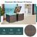 Premium Mix Brown PE Rattan Delicate Breathable Sun-resistant