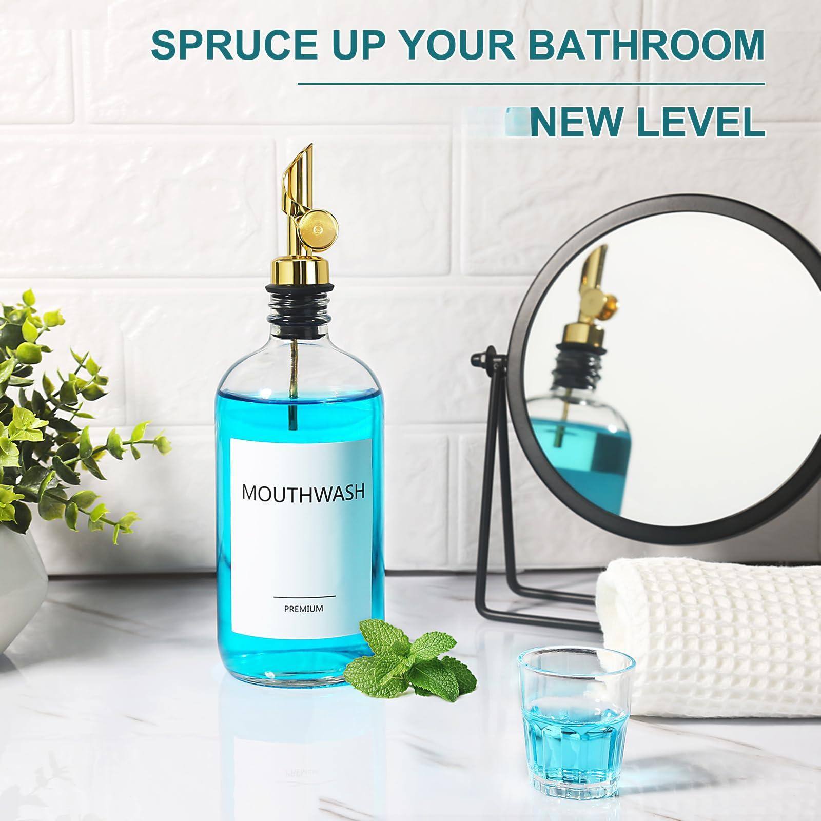 SPRUCE UP YOUR BATHROOM  
NEW LEVEL  

MOUTHWASH  
PREMIUM
