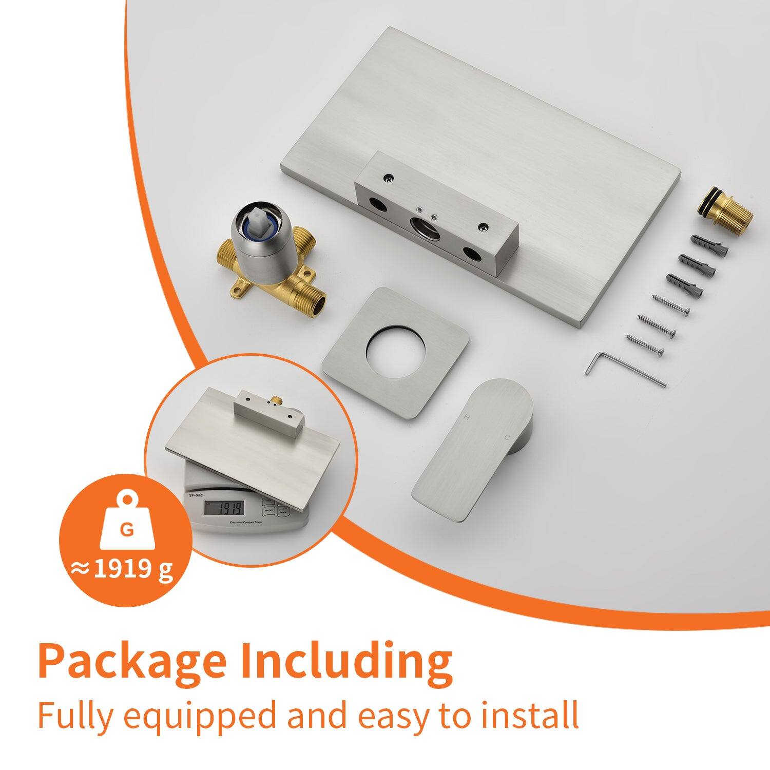 I G : 919 D 1919 g

Package Including
Fully equipped and easy to install
