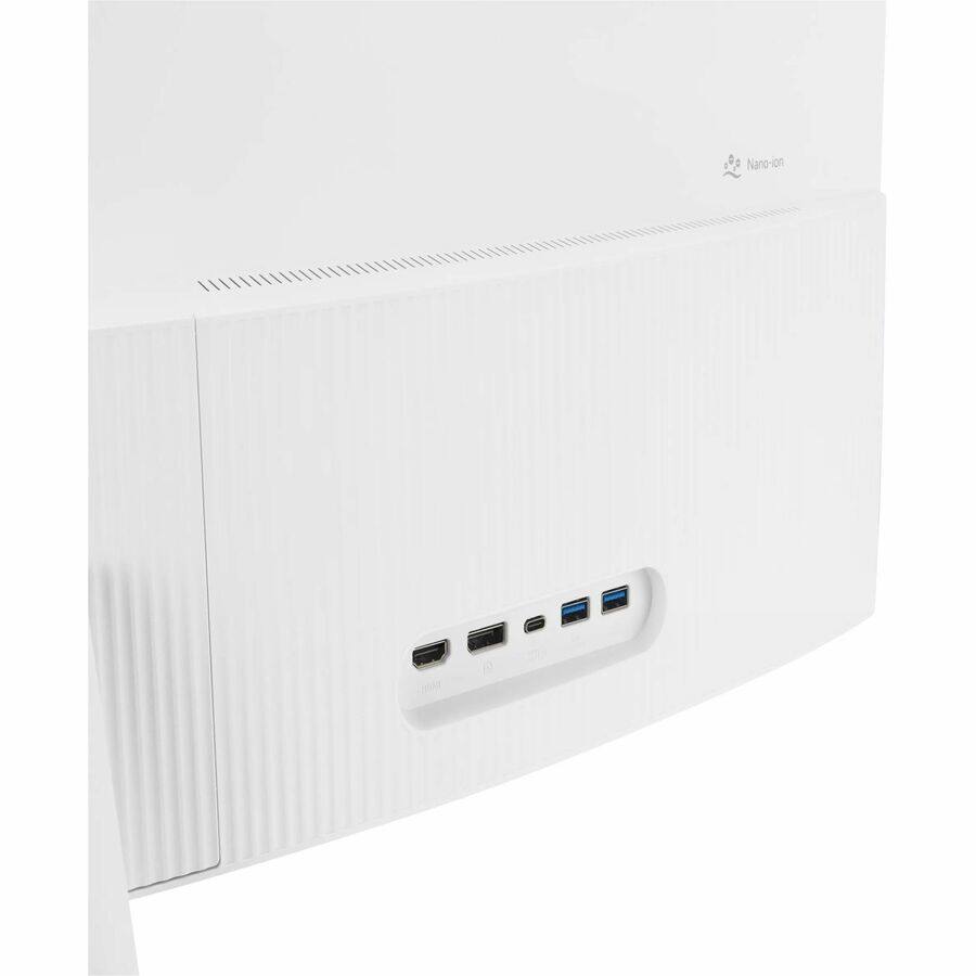 Alt View 5. ASUS - Asus VU34WCIP-W 34" Class UW-QHD Curved Screen LED Monitor - 21:9 - 34" Viewable - Vertical Alignment (VA) - LED - 95% DCI-P3.