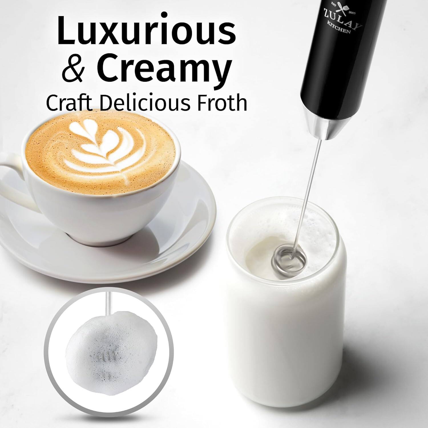 Luxurious & Creamy Craft Delicious Froth - E 205 ZULAY KITCHEN