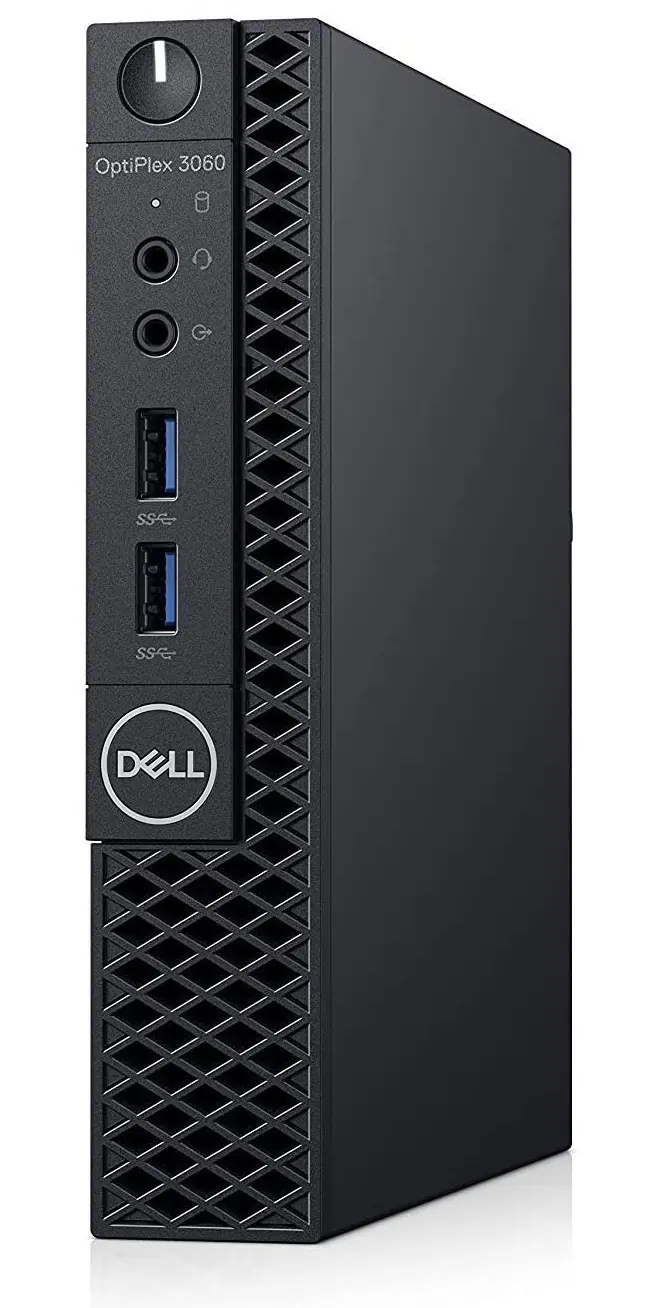 Dell - Refurbished Excellent - Optiplex 3060 Micro Intel i7-8700T 16GB 512GB SSD Windows 11 Pro - Black