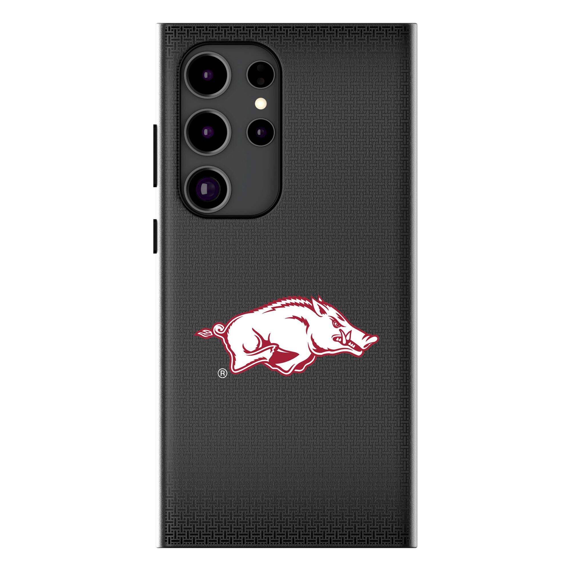 Keyscaper - NCAA - Arkansas Razorbacks Linen Galaxy Magnetic Bump Case - S25 - Black price history on PriceWatchPro