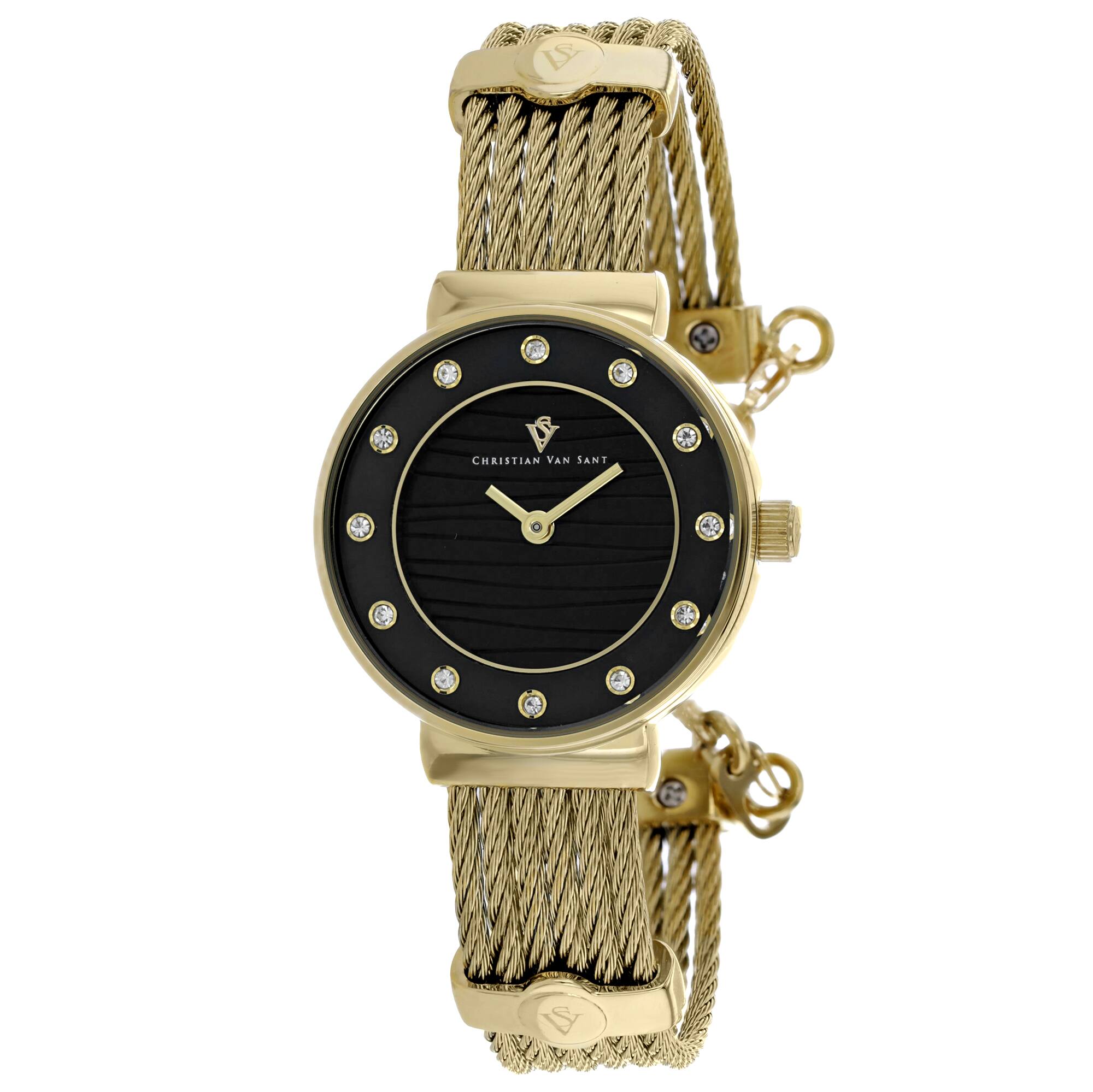 Christian Van Sant - Women's Cavo Dial Watch - CV1298 - Black
