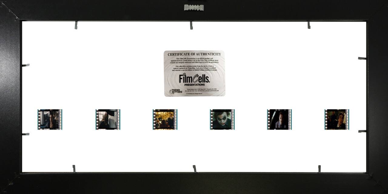 CERTIFICATE OF AUTHENTICITY

This is to certify that the film cells presented here are genuine and authentic. They are from the film "The Dark Knight" and are part of the "FilmCells" collection. Each cell is a unique piece of film from the movie, preserved and mounted for display.

FilmCells
PRESENTED BY
THE DARK KNIGHT
2008

This certificate is issued by FilmCells, a division of The Dark Knight, LLC. It is a limited edition and comes with a unique serial number for verification.

[Serial Number]

[Date]

[Signature]

[Logo]

PRESENTATIONS TREND ITTERS