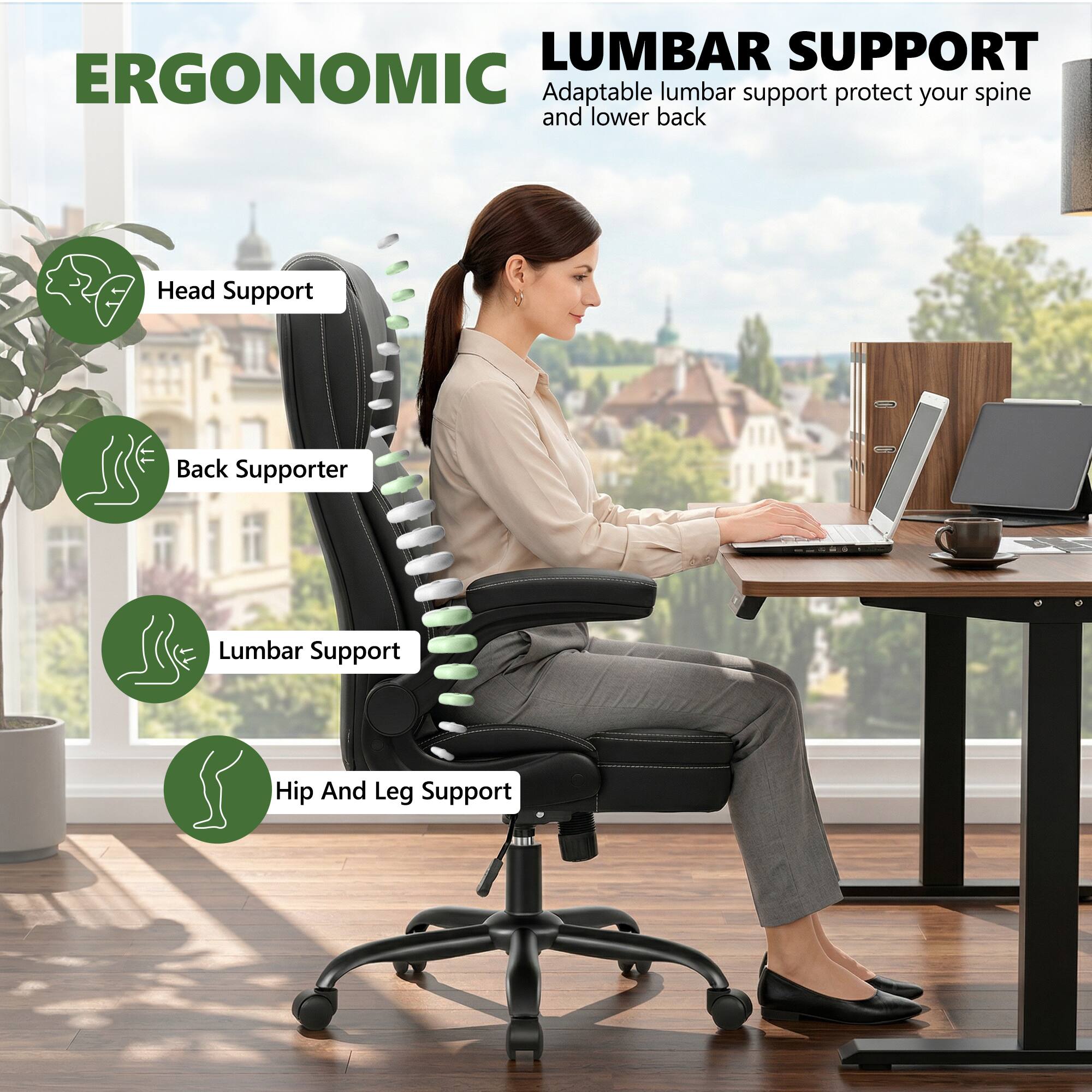 ERGONOMIC LUMBAR SUPPORT

Adaptable lumbar support protect your spine and lower back

Head Support
Back Supporter
Lumbar Support
Hip And Leg Support