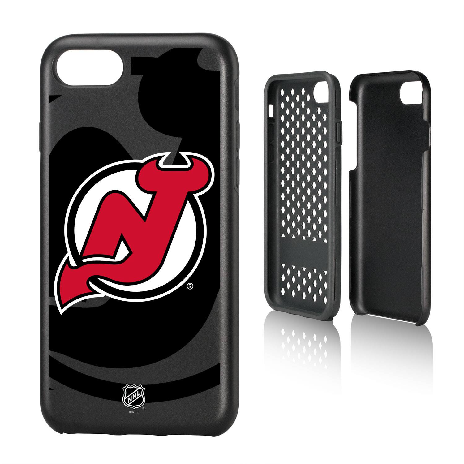 Alt View 2. Keyscaper - New Jersey Devils iPhone Mono Tilt Rugged Case - 14 Pro Max - Multicolor.