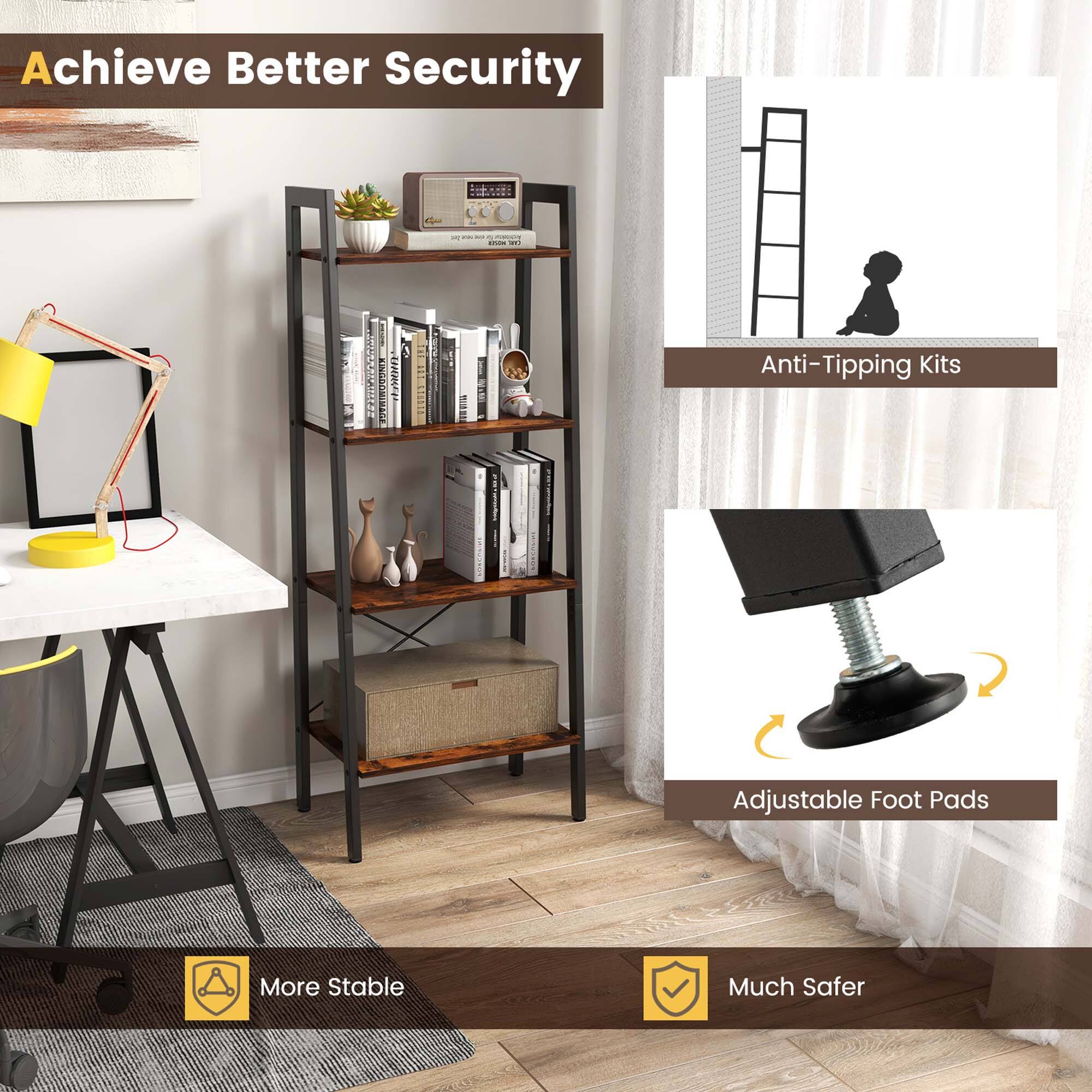 Achieve Better Security - Anti-Tipping Kits - Adjustable Foot Pads - More Stable - Much Safer