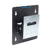 Front. RackSolutions - RackSolutions Universal Monitor Wall Mount with Tilt - VESA Compatible Monitor Wall Mount for 75x75 and 100x100mm - Black.
