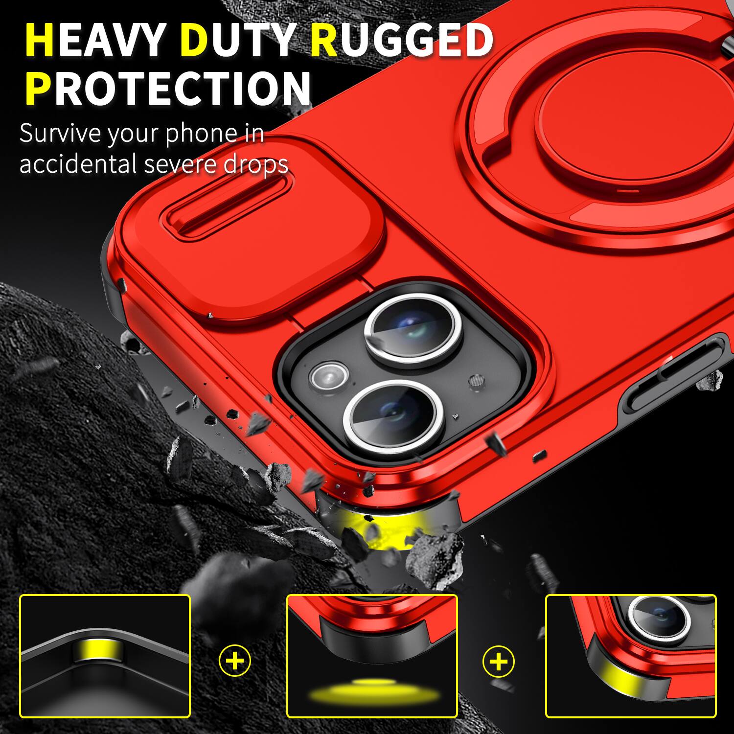 HEAVY DUTY RUGGED PROTECTION  
Survive your phone in accidental severe drops