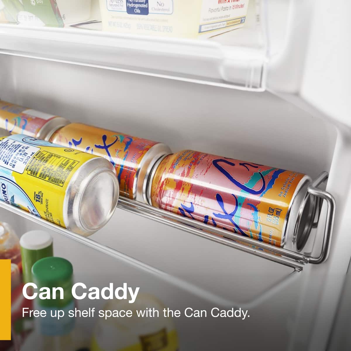 Can Caddy
Free up shelf space with the Can Caddy.