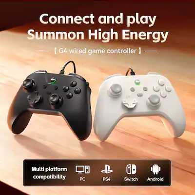 Cluzine Wireless Game Controller for Switch, PC, PS3, PS4 & Steam with Vibration White - Best Buy Cluzine Wireless Game Controller for Switch, PC, PS3, PS4 & Steam with Vibration White - Best Buy