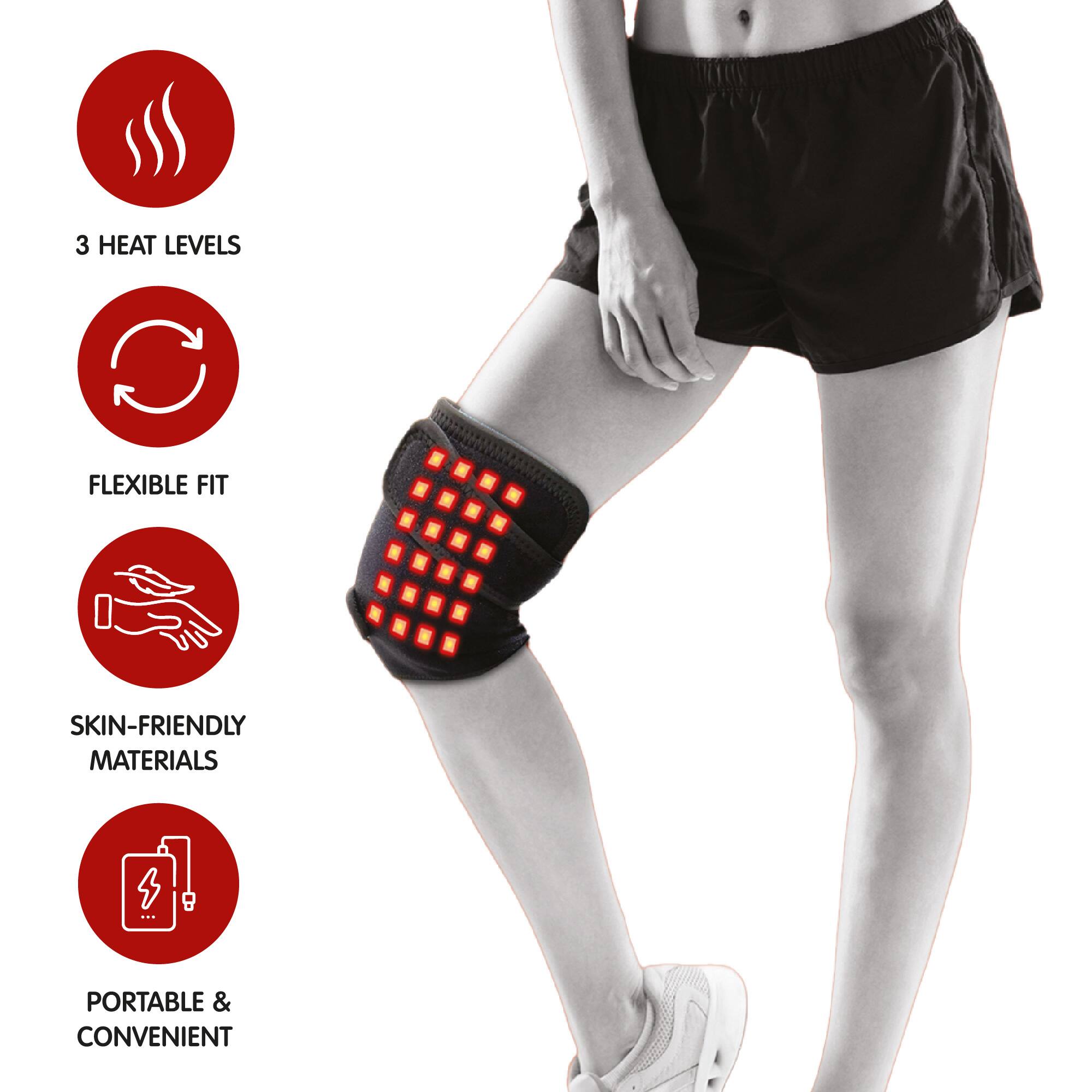 3 HEAT LEVELS  
FLEXIBLE FIT  
SKIN-FRIENDLY MATERIALS  
PORTABLE & CONVENIENT