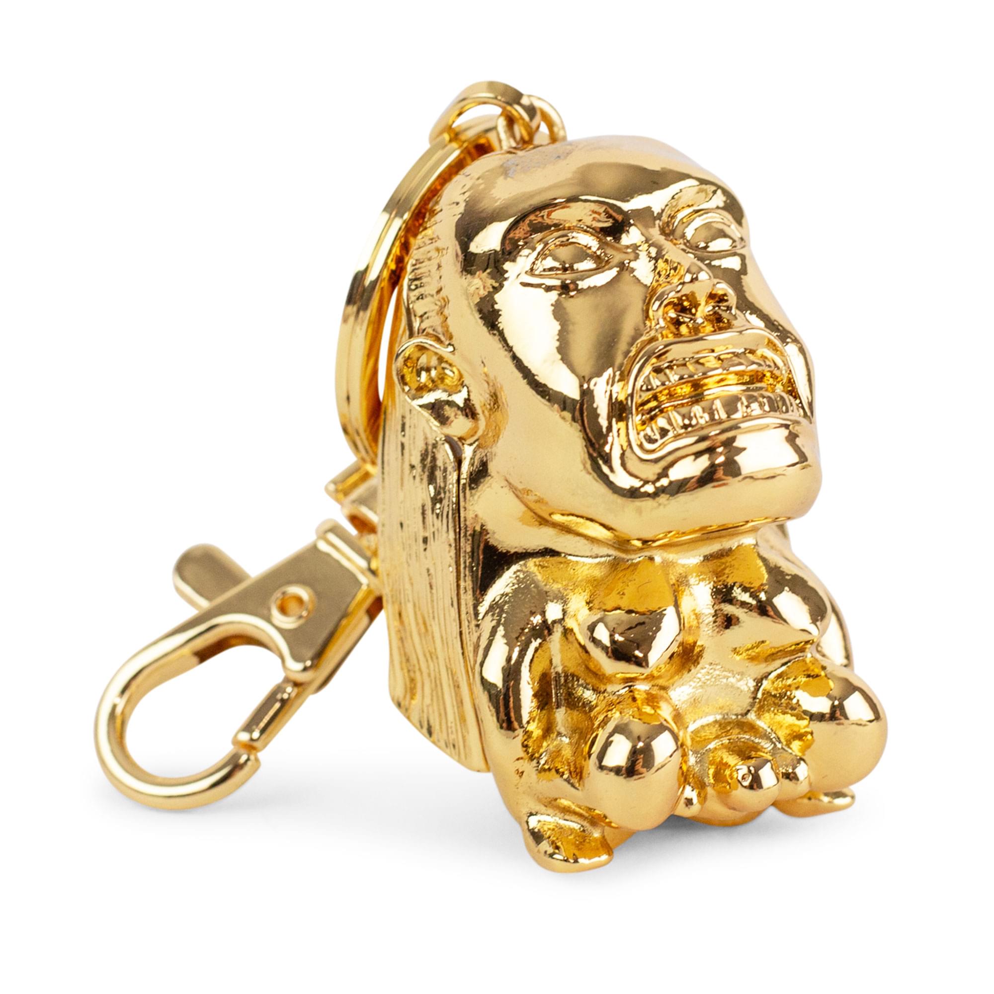 Alt View 2. SalesOne LLC - Indiana Jones and The Raiders Of The Lost Ark Golden Idol 3D Metal Keychain - Gold.
