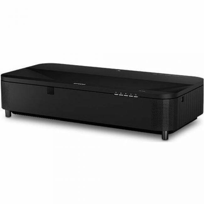 Front. Epson - Epson PowerLite 815E Short Throw 3LCD Projector - 16:9 - Wall Mountable - Black - High Dynamic Range (HDR) - 1920 x 1080 - 1.07 Billion Colors (30-bit).