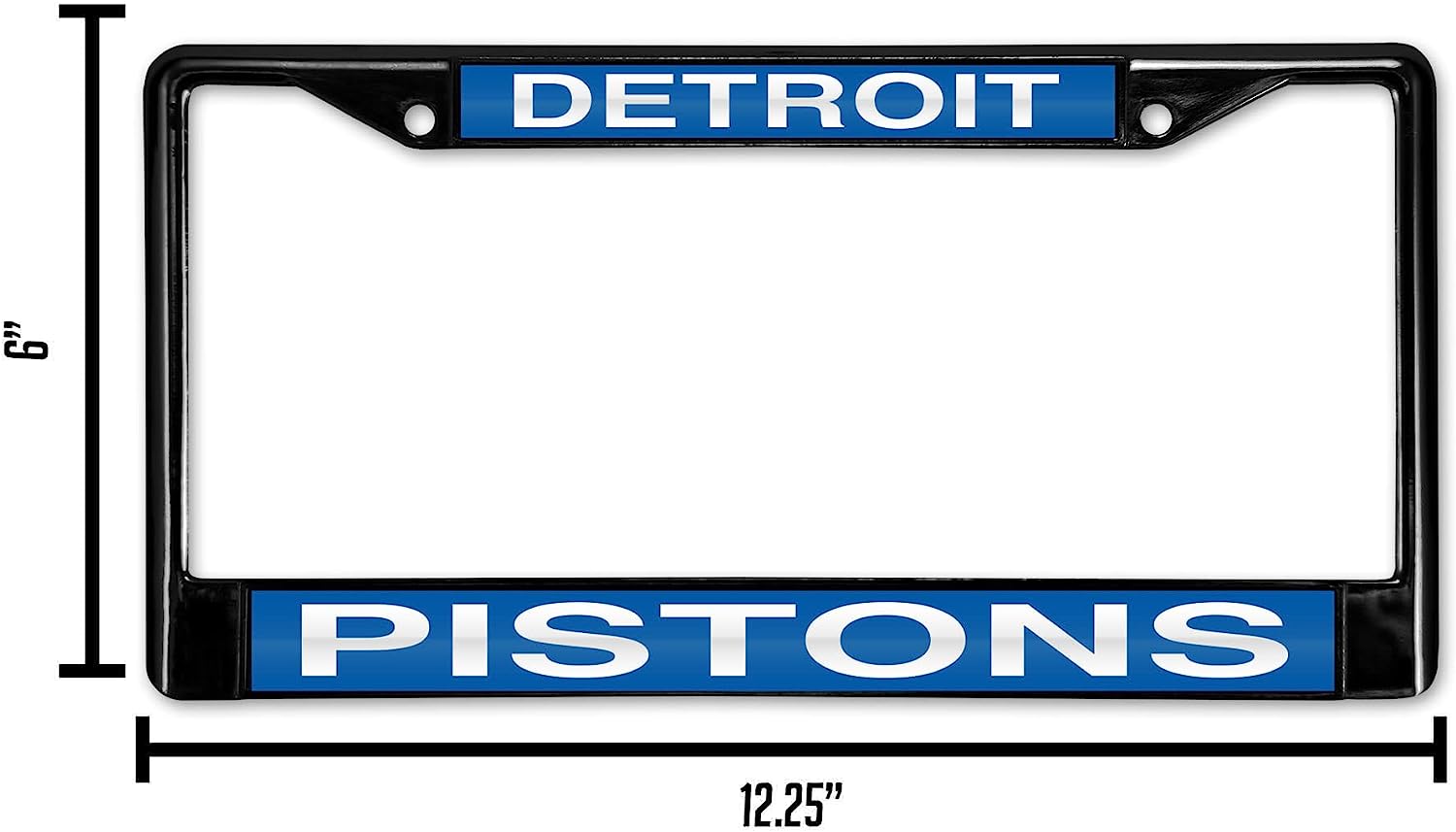 DETROIT  
PISTONS  

6"  
12.25"
