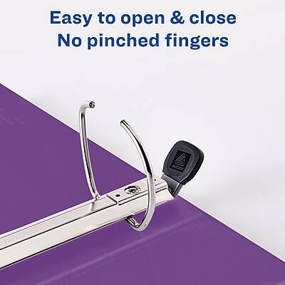 Easy to open & close  
No pinched fingers
