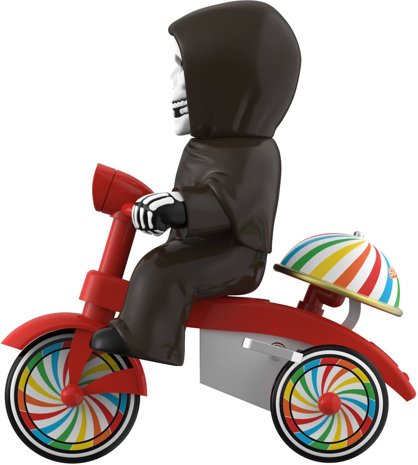 Alt View 4. Super7 - Misfits - Super7 - Misfits - Super Cycles - Fiend (Black with Red Trike)   - Collectibles - Multicolor.