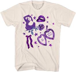 PopMarket - Olivia Rodrigo - Olivia Rodrigo - Tour Collage T-Shirt - Small Tan 39651071A1 - APPAREL - Multicolor