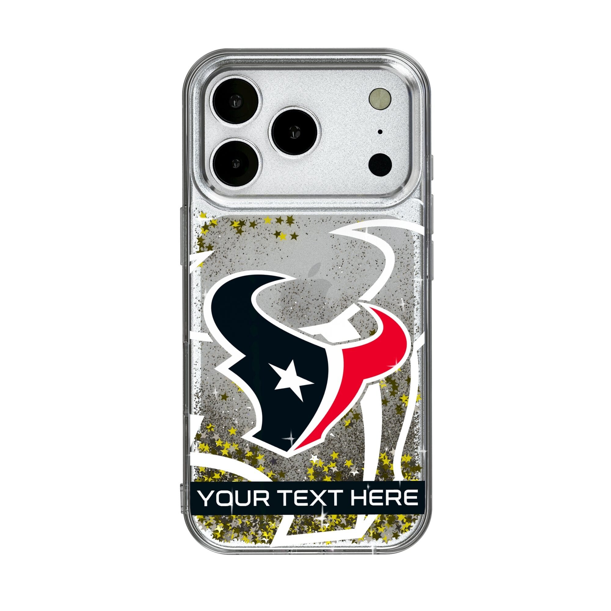 Keyscaper - NFL - Houston Texans - Personalized Tilt Design iPhone Glitter Phone Case - 16 Pro Max - Multicolor price history on PriceWatchPro